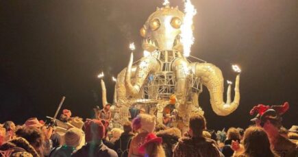 Woman found dead at Burning Man festival’s opening day