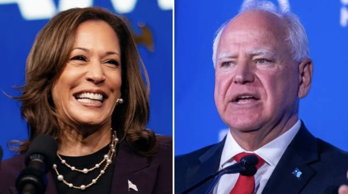 Ace News Today - Kamala Harris names Minnesota Governor Tim Walz to be her 2024 running mate