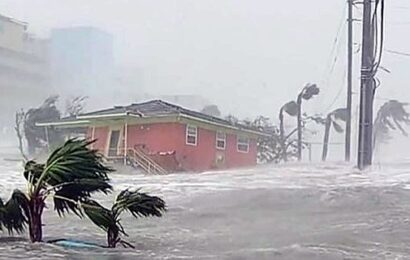 Hurricane Helene slams Into Florida leaving at least four dead, millions without power