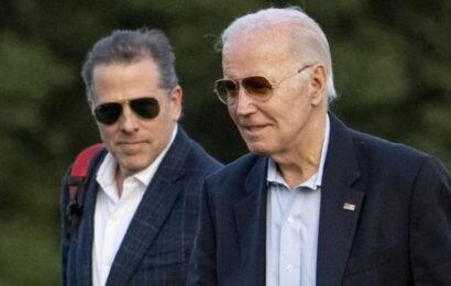 Joe Biden issues "full and unconditional pardon" for son Hunter