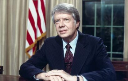 Jimmy Carter, 39th U.S. President, dies at 100