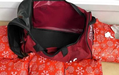 Canadian woman busted flying with 22 pounds of Meth disguised as Christmas presents