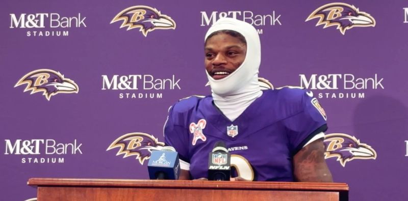 Ace News Today - Baltimore’s ‘dual-threat’ Lamar Jackson breaks the NFL Quarterback Rushing Record. Image credit: X