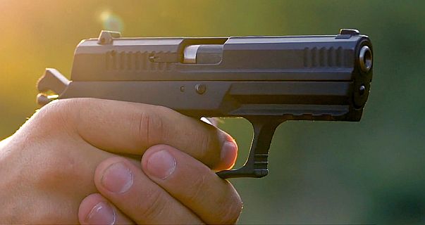 Parkville, again: Ghost gun, stolen gun, Glock Switch recovered by police after latest shooting.  Image credit: X