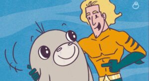 DC unveils new early reader graphic novel ‘Aquamanatee’ for readers ages 5 – 7