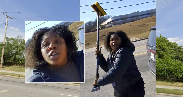 Police need help identifying road rage woman who assaulted bicyclist