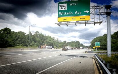 Fatal hit-and-run crash: Police searching for driver who killed a man changing a tire on I-695 and then left the scene