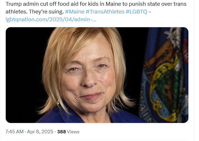 Ace News Today: State of Maine sues Trump administration for freezing finds used to feed children and vulnerable adults