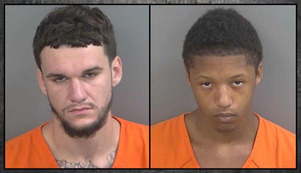 Felon and protégé arrested following suspected armed robbery and shooting that left victim with bullet still lodged in his back