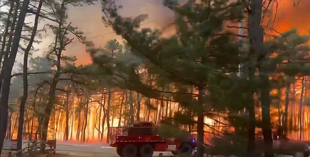 Second teen arrested and charged with starting massive wildfire in Ocean County, New Jersey