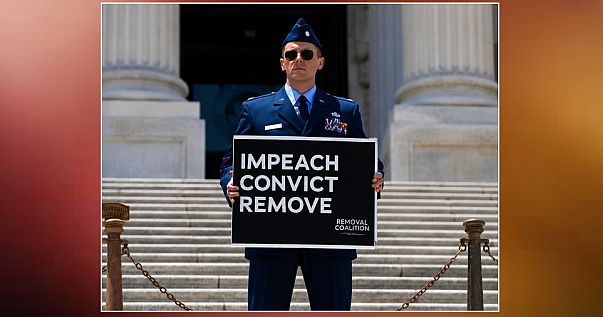 Active-duty Air Force Major arrested at U.S. Capitol after public call to impeach Trump