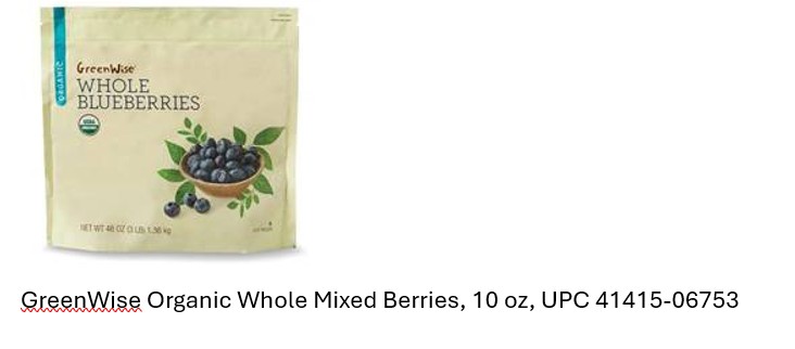 Ace News Today: Publix recalls blueberries after E. coli outbreak sickens 12, hospitalizes 4. Image credit: FDA