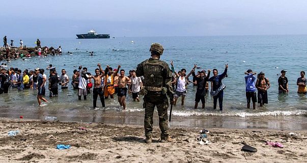 Death toll climbs after massive migrant surge overwhelms Spain's Ceuta border