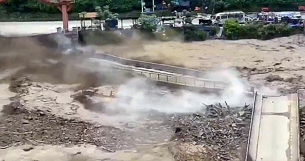 Catastrophic flood hits Nepal-China Border, hundreds dead and missing missing