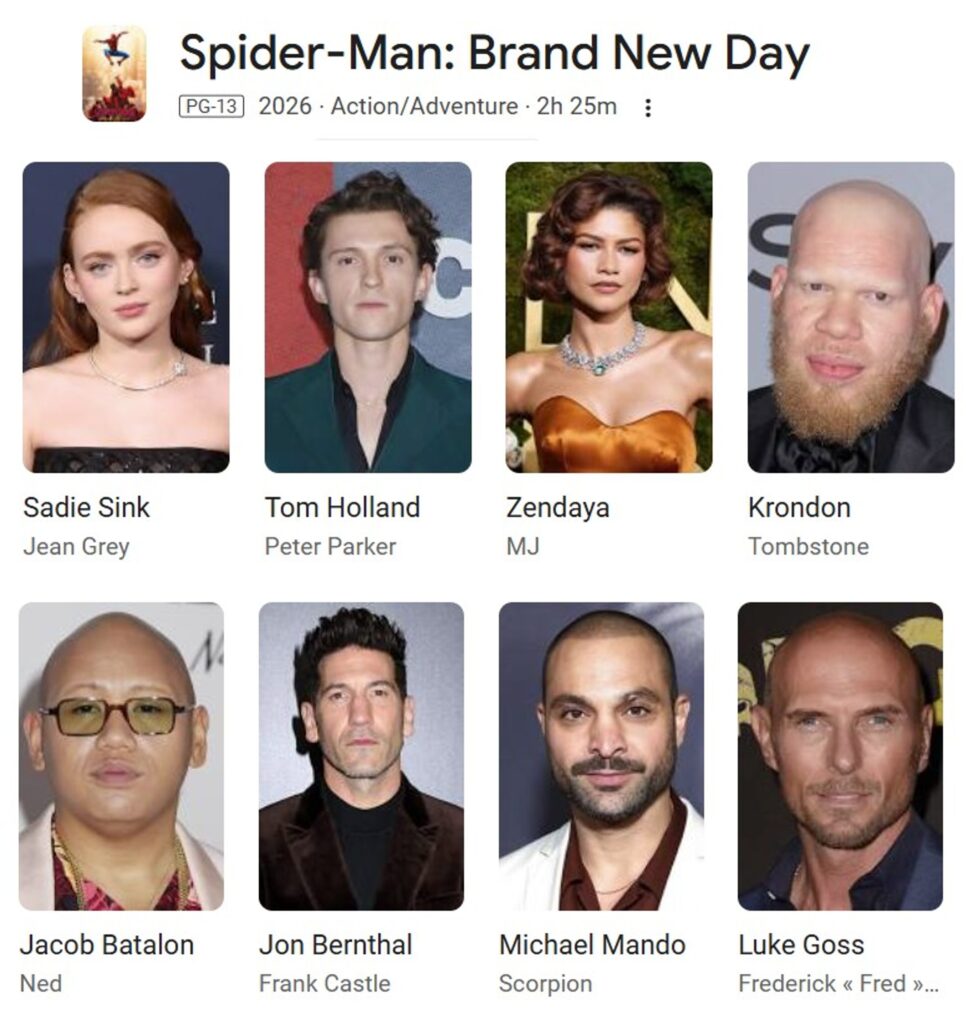 Ace News Today: 'Spider-Man: Brand New Day' swings past 'Toy Story 5' to Become 2026's biggest box office hit. Image credit: Google