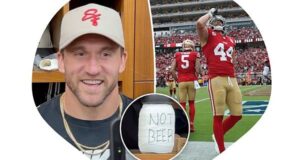 NFL fines 49ers’ Kyle Juszczyk nearly $15,000 for longtime ‘Chugging’ celebration