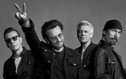 U2 to headline NFL’s first-ever Thanksgiving Eve Halftime Show on Netflix