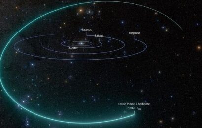 Possible new dwarf planet discovered beyond Pluto — and it could be one of the largest ever found