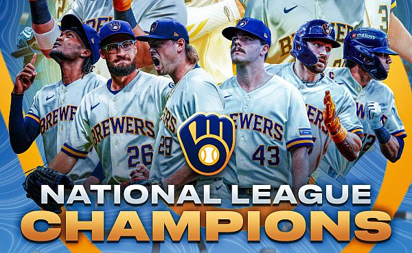 Milwaukee Brewers reach World Series for first time in 44 years, sweeping defending champion Dodgers
