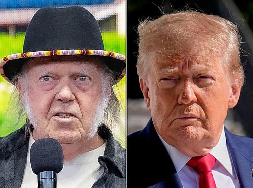 Ace News Today: Neil Young sues Donald Trump for $10 million for playing ‘Rockin’ in the Free World’ at his campaign rallies. Image credit: X